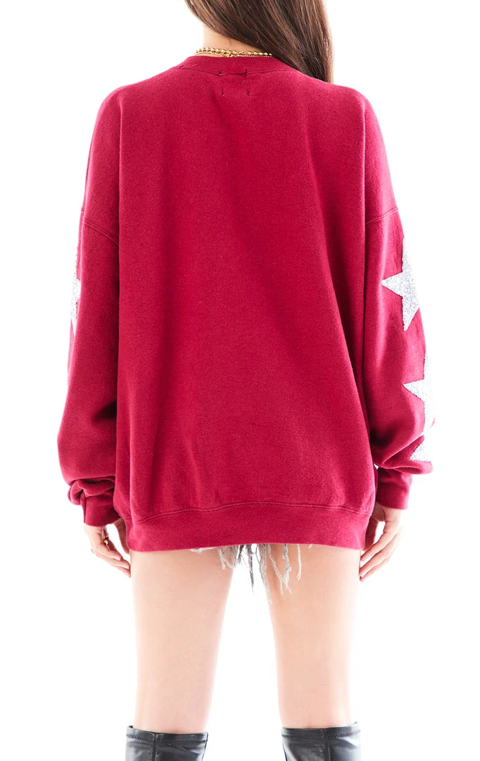 FURST OF A KIND VINTAGE COLLEGE VINTAGE SILVER STAR PATCH SWEATSHIRT 5 FURST OF A KIND VINTAGE COLLEGE VINTAGE SILVER STAR PATCH SWEATSHIRT