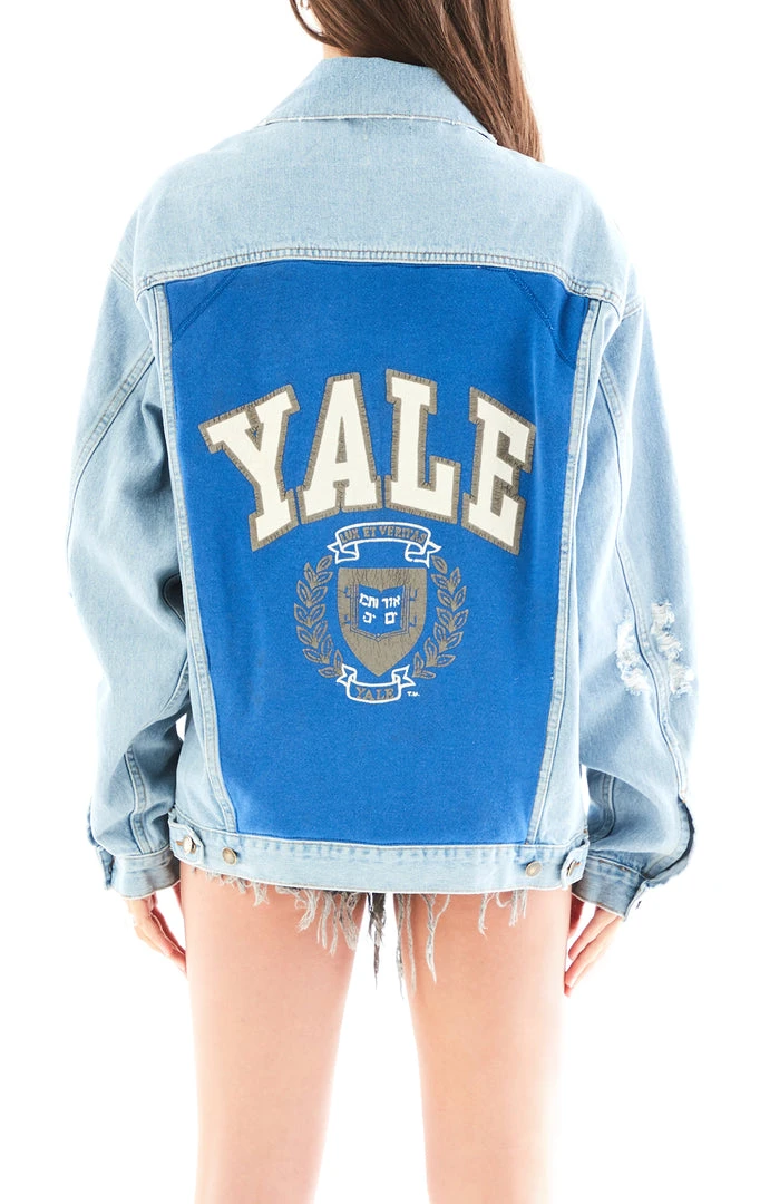 FURST OF A KIND VINTAGE GRAPHIC BACK INSERT DENIM JACKET VINTAGE DENIM JACKETS 3 FURST OF A KIND VINTAGE GRAPHIC BACK INSERT DENIM JACKET VINTAGE DENIM JACKETS