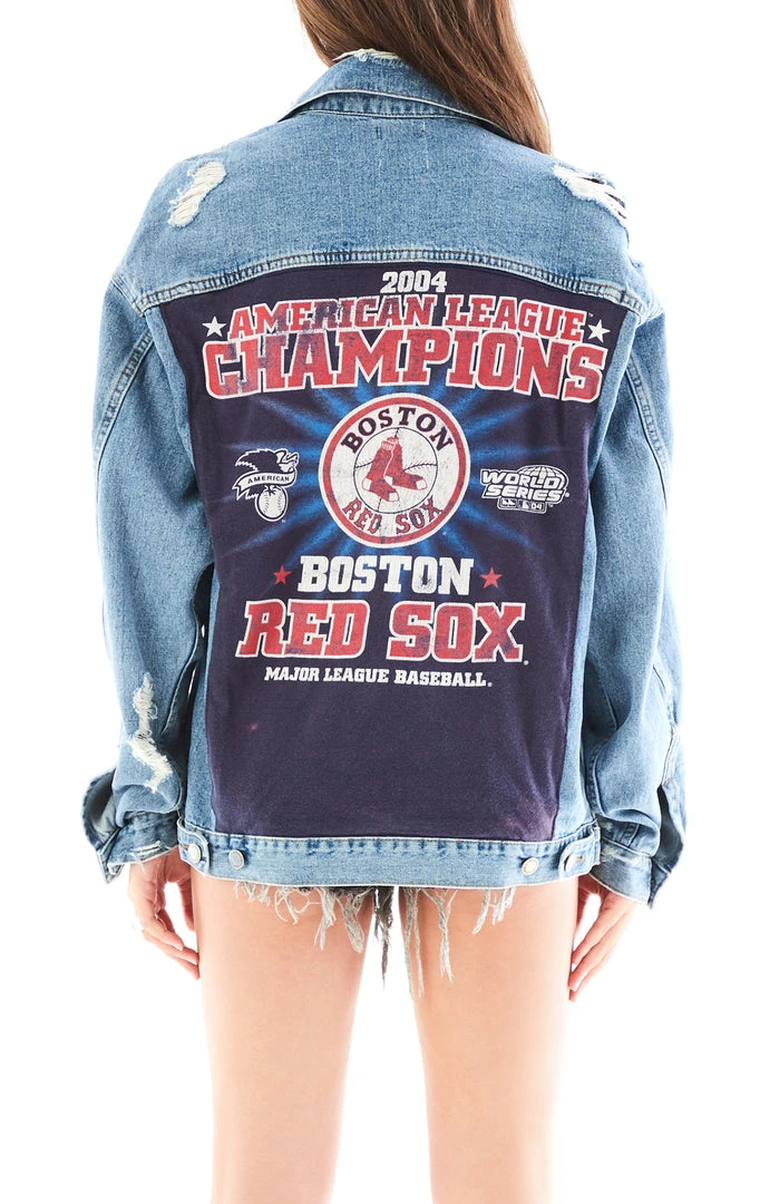 FURST OF A KIND VINTAGE GRAPHIC BACK INSERT DENIM JACKET 3 FURST OF A KIND VINTAGE GRAPHIC BACK INSERT DENIM JACKET