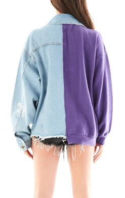 FURST OF A KIND VINTAGE SPLICED DENIM JACKET SALE