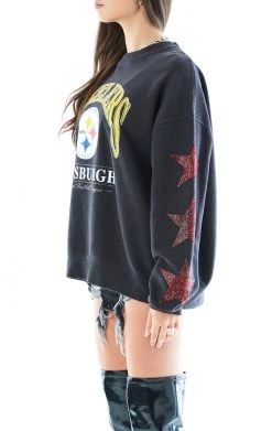 FURST OF A KIND VINTAGE RED STAR PATCH SWEATSHIRT SALE