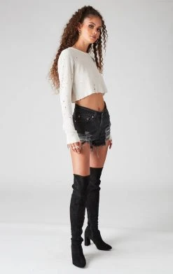 FURST OF A KIND VINTAGE STONEWASHED CROPPED THERMAL