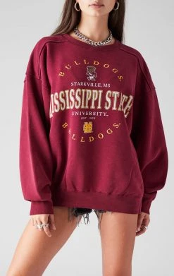 FURST OF A KIND VINTAGE COLLEGE VINTAGE STONEWASHED COLLEGE SWEATSHIRT