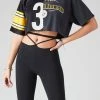 FURST OF A KIND VINTAGE SPLICED CROPPED JERSEY TEE SALE 1 FURST OF A KIND VINTAGE SPLICED CROPPED JERSEY TEE SALE