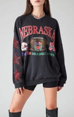 FURST OF A KIND VINTAGE RED STAR PATCH SWEATSHIRT