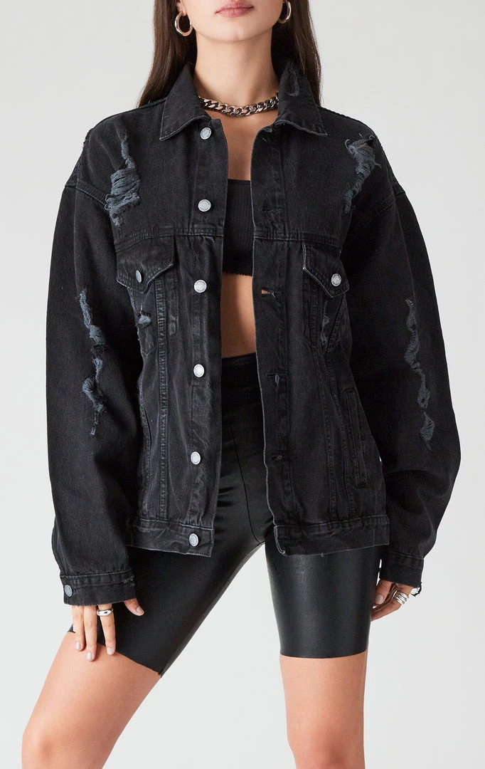 FURST OF A KIND VINTAGE DENIM JACKETS VINTAGE GRAPHIC BACK INSERT DENIM JACKET 4 FURST OF A KIND VINTAGE DENIM JACKETS VINTAGE GRAPHIC BACK INSERT DENIM JACKET