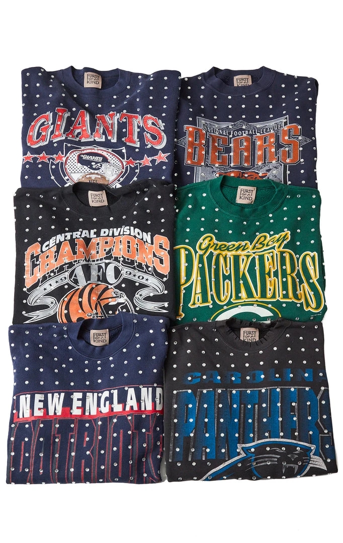 FURST OF A KIND VINTAGE ALLOVER RHINESTONE SWEATSHIRT 3 FURST OF A KIND VINTAGE ALLOVER RHINESTONE SWEATSHIRT