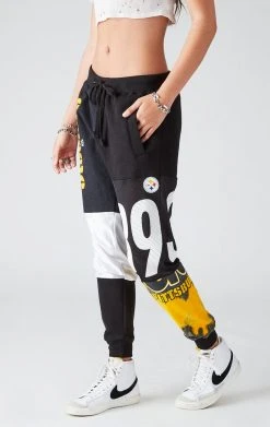 FURST OF A KIND VINTAGE SPLICED PATCHWORK SWEATPANTS VINTAGE NFL