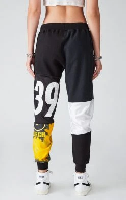 FURST OF A KIND VINTAGE SPLICED PATCHWORK SWEATPANTS VINTAGE NFL