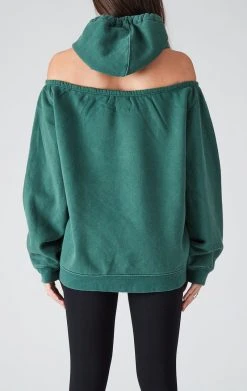 FURST OF A KIND SALE VINTAGE OPEN SHOULDER HOODIE