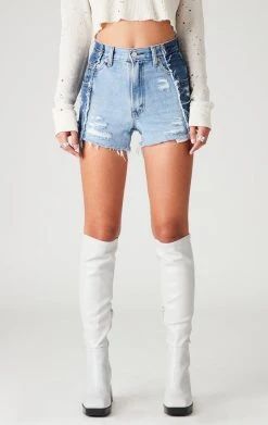 FURST OF A KIND VINTAGE SPLICED DENIM SHORTS VINTAGE DENIM SHORTS 13 FURST OF A KIND VINTAGE SPLICED DENIM SHORTS VINTAGE DENIM SHORTS