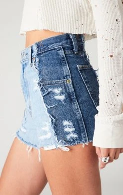 FURST OF A KIND VINTAGE SPLICED DENIM SHORTS VINTAGE DENIM SHORTS 15 FURST OF A KIND VINTAGE SPLICED DENIM SHORTS VINTAGE DENIM SHORTS