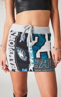 FURST OF A KIND VINTAGE SPLICED PATCHWORK SKIRT VINTAGE NFL