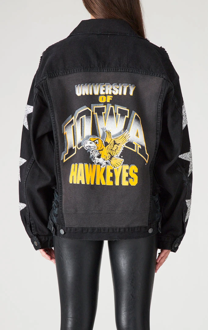 FURST OF A KIND VINTAGE GRAPHIC BACK INSERT STAR PATCH DENIM JACKET 3 FURST OF A KIND VINTAGE GRAPHIC BACK INSERT STAR PATCH DENIM JACKET