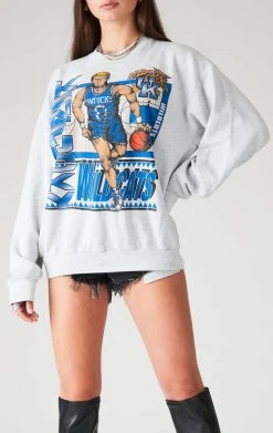 FURST OF A KIND VINTAGE STONEWASHED COLLEGE SWEATSHIRT