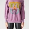 FURST OF A KIND VINTAGE PURPLE OVERDYE SWEATSHIRT