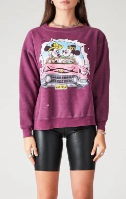 FURST OF A KIND VINTAGE PURPLE OVERDYE SWEATSHIRT SALE
