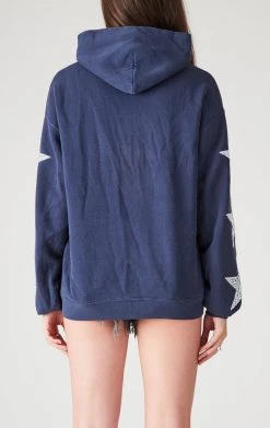 FURST OF A KIND VINTAGE NFL VINTAGE SILVER STAR PATCH HOODIE 5 FURST OF A KIND VINTAGE NFL VINTAGE SILVER STAR PATCH HOODIE