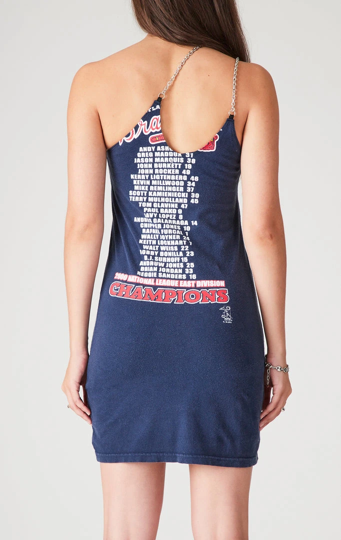 FURST OF A KIND VINTAGE ONE SHOULDER DOUBLE CHAIN STRAP DRESS VINTAGE DRESSES 4 FURST OF A KIND VINTAGE ONE SHOULDER DOUBLE CHAIN STRAP DRESS VINTAGE DRESSES