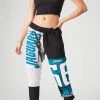 FURST OF A KIND VINTAGE NFL VINTAGE SPLICED PATCHWORK SWEATPANTS