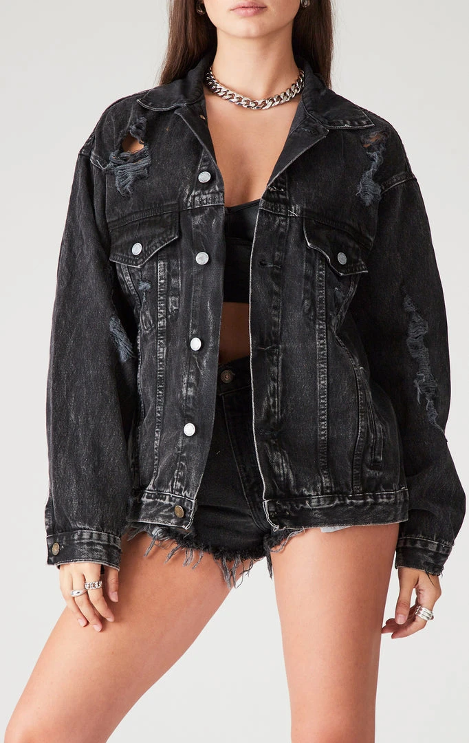 FURST OF A KIND VINTAGE GRAPHIC BACK INSERT DENIM JACKET VINTAGE DENIM JACKETS 4 FURST OF A KIND VINTAGE GRAPHIC BACK INSERT DENIM JACKET VINTAGE DENIM JACKETS