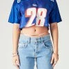 FURST OF A KIND VINTAGE CROPPED NFL JERSEY VINTAGE NFL 2 FURST OF A KIND VINTAGE CROPPED NFL JERSEY VINTAGE NFL