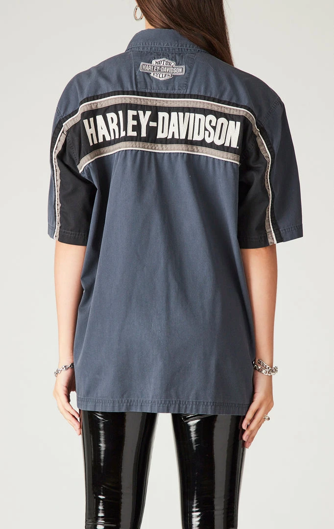FURST OF A KIND VINTAGE HARLEY SHORT SLEEVE BUTTON DOWN 4 FURST OF A KIND VINTAGE HARLEY SHORT SLEEVE BUTTON DOWN