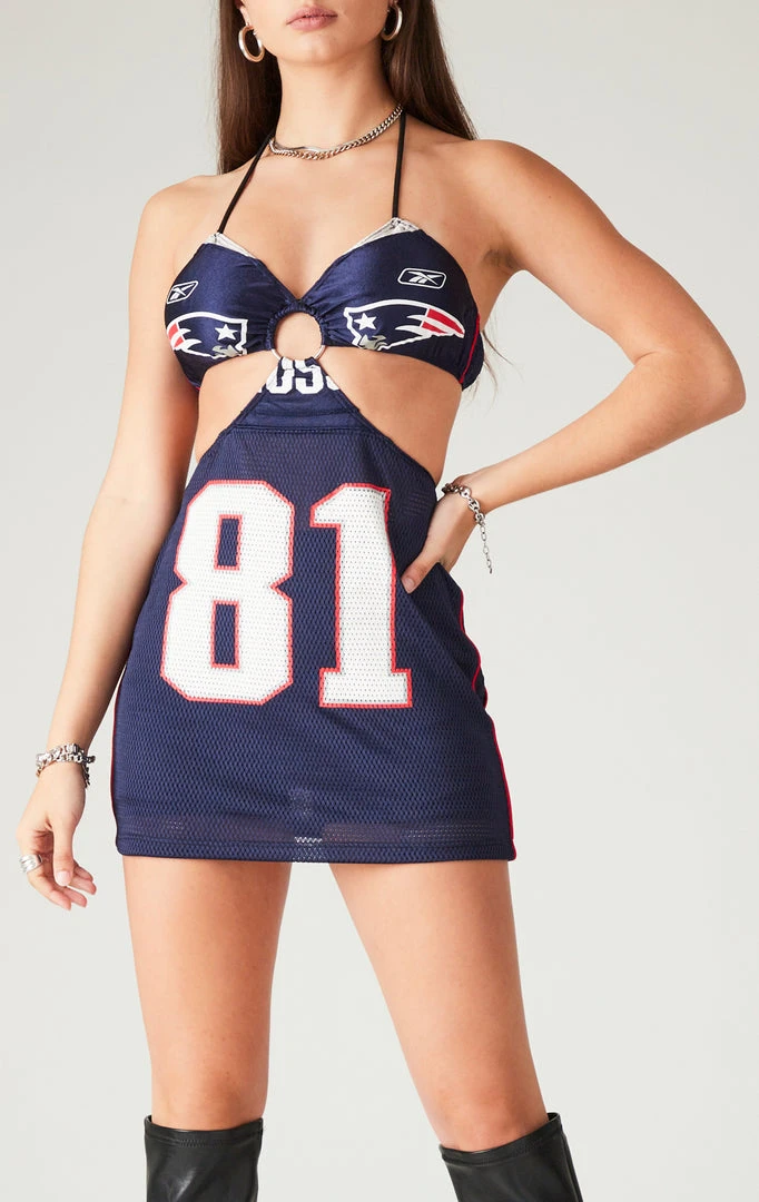 FURST OF A KIND VINTAGE DRESSES VINTAGE CUT OUT JERSEY HALTER DRESS 3 FURST OF A KIND VINTAGE DRESSES VINTAGE CUT OUT JERSEY HALTER DRESS