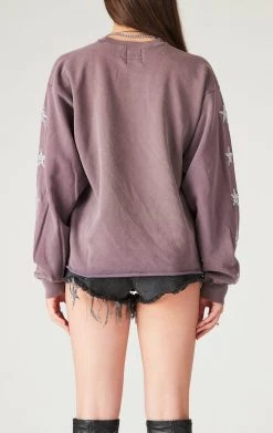 FURST OF A KIND VINTAGE COLLEGE VINTAGE MINI STAR PATCH SWEATSHIRT