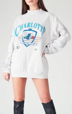 FURST OF A KIND VINTAGE SILVER STAR PATCH SWEATSHIRT