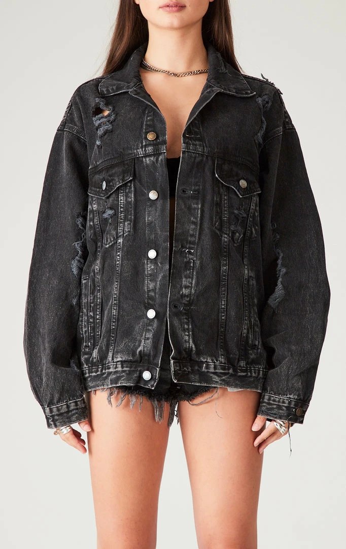 FURST OF A KIND VINTAGE GRAPHIC BACK INSERT DENIM JACKET VINTAGE DENIM JACKETS 4 FURST OF A KIND VINTAGE GRAPHIC BACK INSERT DENIM JACKET VINTAGE DENIM JACKETS