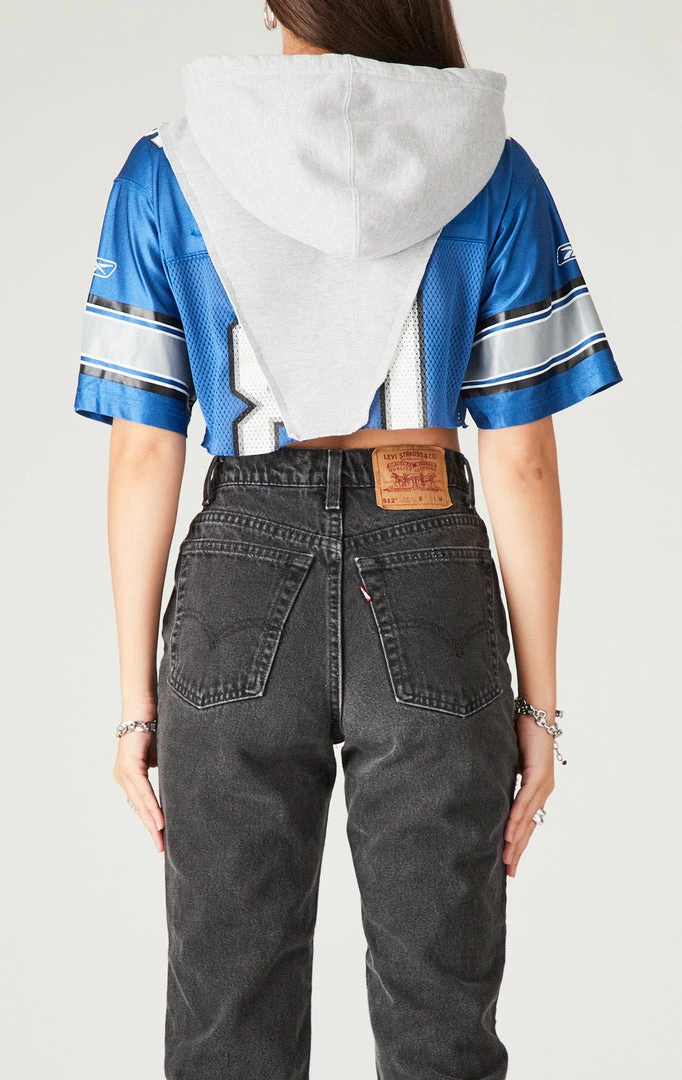 FURST OF A KIND SALE VINTAGE V SPLICED JERSEY CROPPED HOODIE 4 FURST OF A KIND SALE VINTAGE V SPLICED JERSEY CROPPED HOODIE