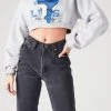 FURST OF A KIND SALE VINTAGE V SPLICED JERSEY CROPPED SWEATSHIRT 2 FURST OF A KIND SALE VINTAGE V SPLICED JERSEY CROPPED SWEATSHIRT