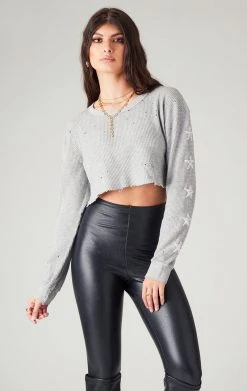 FURST OF A KIND VINTAGE STAR PATCH CROPPED THERMAL