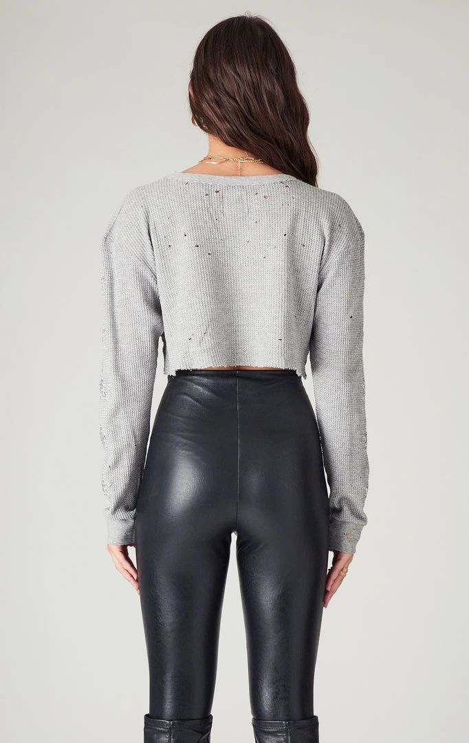 FURST OF A KIND VINTAGE STAR PATCH CROPPED THERMAL 5 FURST OF A KIND VINTAGE STAR PATCH CROPPED THERMAL