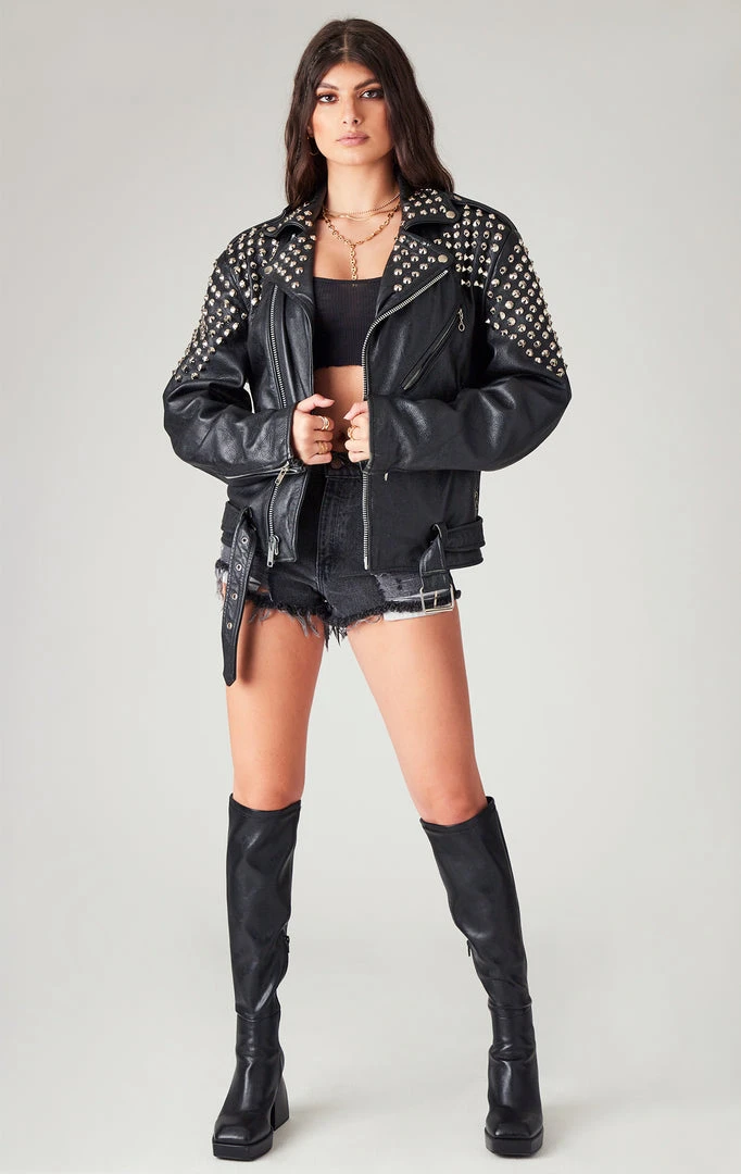 FURST OF A KIND FESTIVAL VINTAGE STUDDED LEATHER JACKET 4 FURST OF A KIND FESTIVAL VINTAGE STUDDED LEATHER JACKET