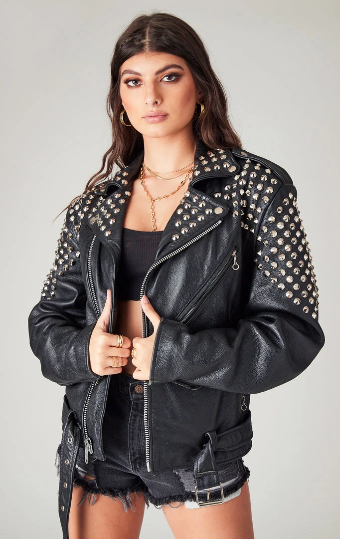 FURST OF A KIND FESTIVAL VINTAGE STUDDED LEATHER JACKET 5 FURST OF A KIND FESTIVAL VINTAGE STUDDED LEATHER JACKET