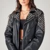 FURST OF A KIND FESTIVAL VINTAGE STUDDED LEATHER JACKET