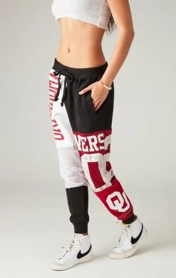 FURST OF A KIND VINTAGE SPLICED PATCHWORK SWEATPANTS VINTAGE COLLEGE 9 FURST OF A KIND VINTAGE SPLICED PATCHWORK SWEATPANTS VINTAGE COLLEGE