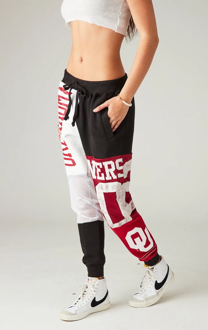 FURST OF A KIND VINTAGE SPLICED PATCHWORK SWEATPANTS VINTAGE COLLEGE 5 FURST OF A KIND VINTAGE SPLICED PATCHWORK SWEATPANTS VINTAGE COLLEGE