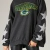 FURST OF A KIND SALE VINTAGE OVERDYE STAR PATCH SWEATSHIRT