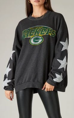 FURST OF A KIND SALE VINTAGE OVERDYE STAR PATCH SWEATSHIRT