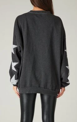 FURST OF A KIND SALE VINTAGE OVERDYE STAR PATCH SWEATSHIRT