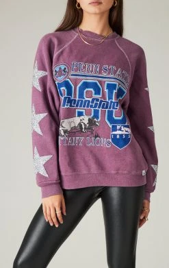 FURST OF A KIND VINTAGE OVERDYE STAR PATCH SWEATSHIRT SALE