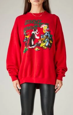 FURST OF A KIND VINTAGE STONEWASHED CARTOON SWEATSHIRT