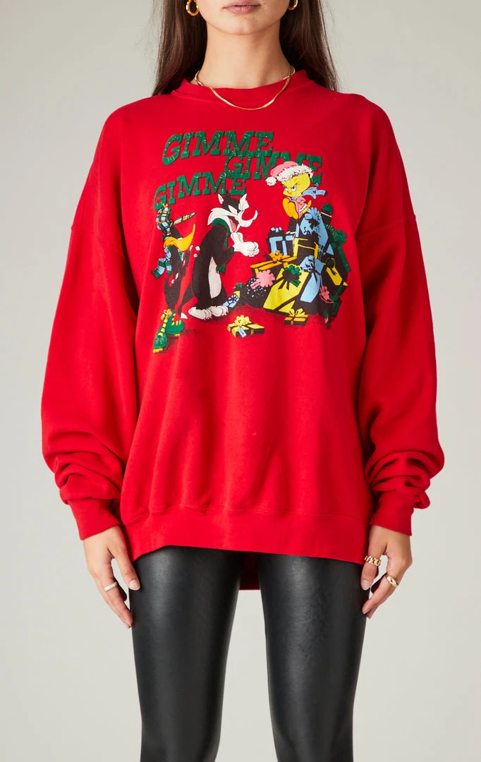 FURST OF A KIND VINTAGE STONEWASHED CARTOON SWEATSHIRT 3 FURST OF A KIND VINTAGE STONEWASHED CARTOON SWEATSHIRT