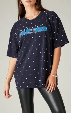 FURST OF A KIND VINTAGE ALLOVER STUDDED TEE SALE