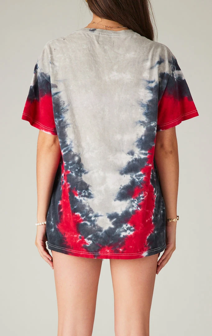 FURST OF A KIND VINTAGE TIE DYE NFL TEE VINTAGE NFL 4 FURST OF A KIND VINTAGE TIE DYE NFL TEE VINTAGE NFL