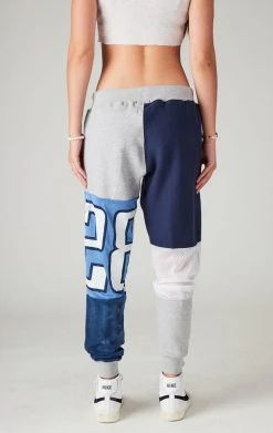 FURST OF A KIND VINTAGE NFL VINTAGE SPLICED PATCHWORK SWEATPANTS