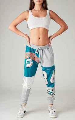 FURST OF A KIND VINTAGE NFL VINTAGE SPLICED PATCHWORK SWEATPANTS